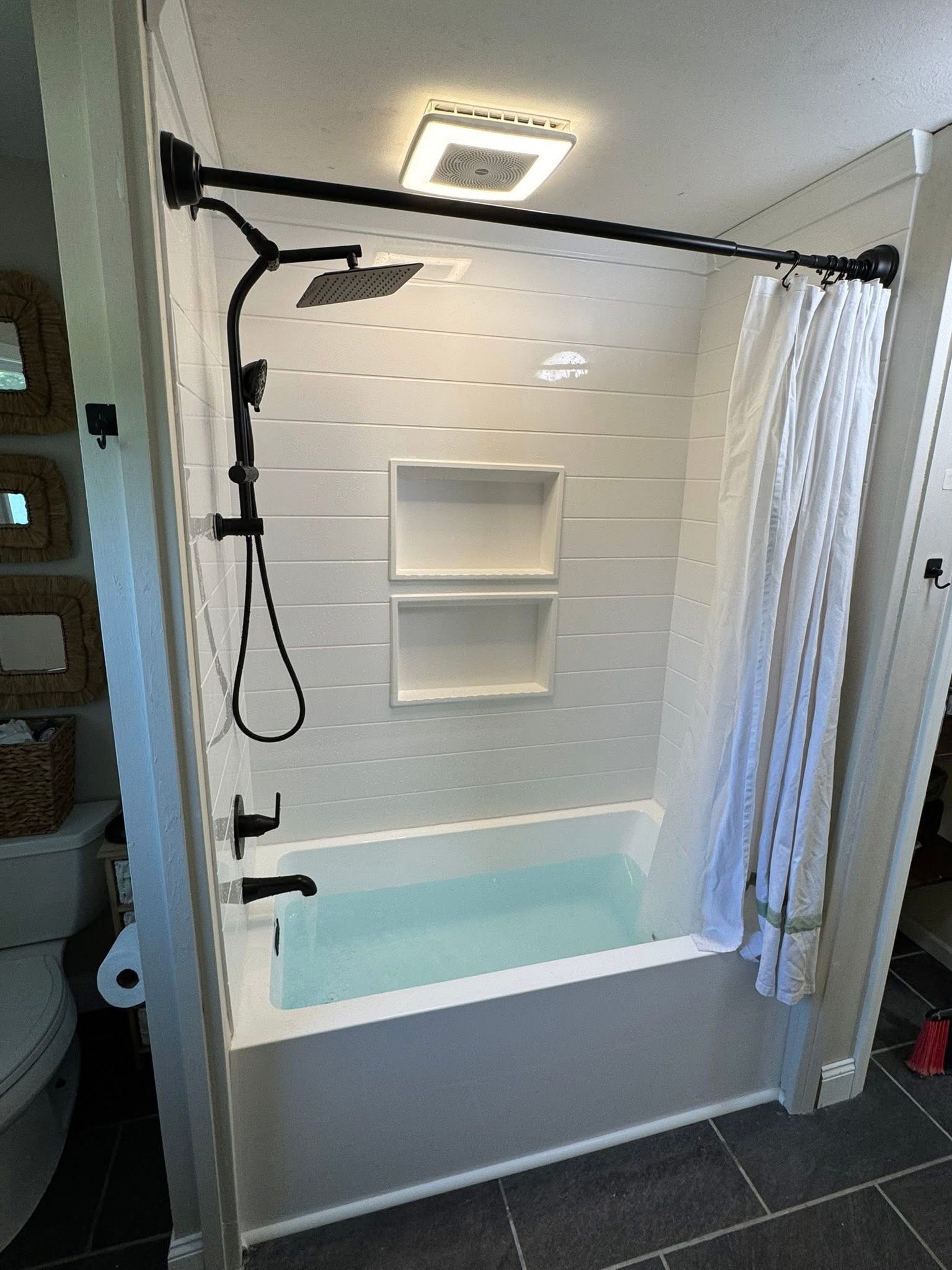 Custom Onyx Shower