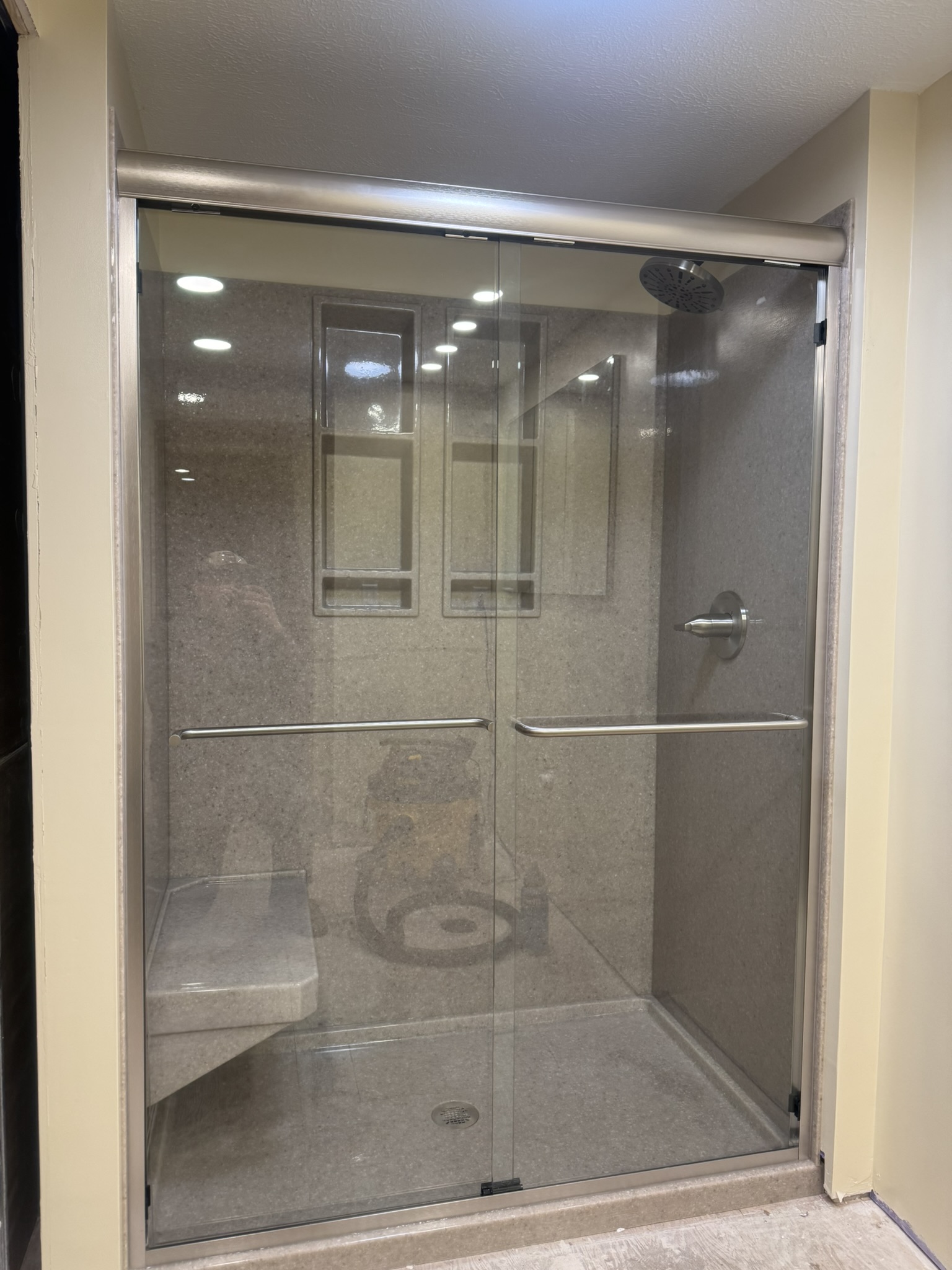Custom Onyx Shower